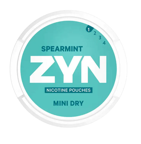 Zyn Spearmint mini dry mild