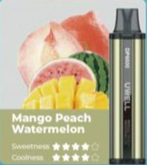 Uwell 6000 Mango Peach Watermelon
